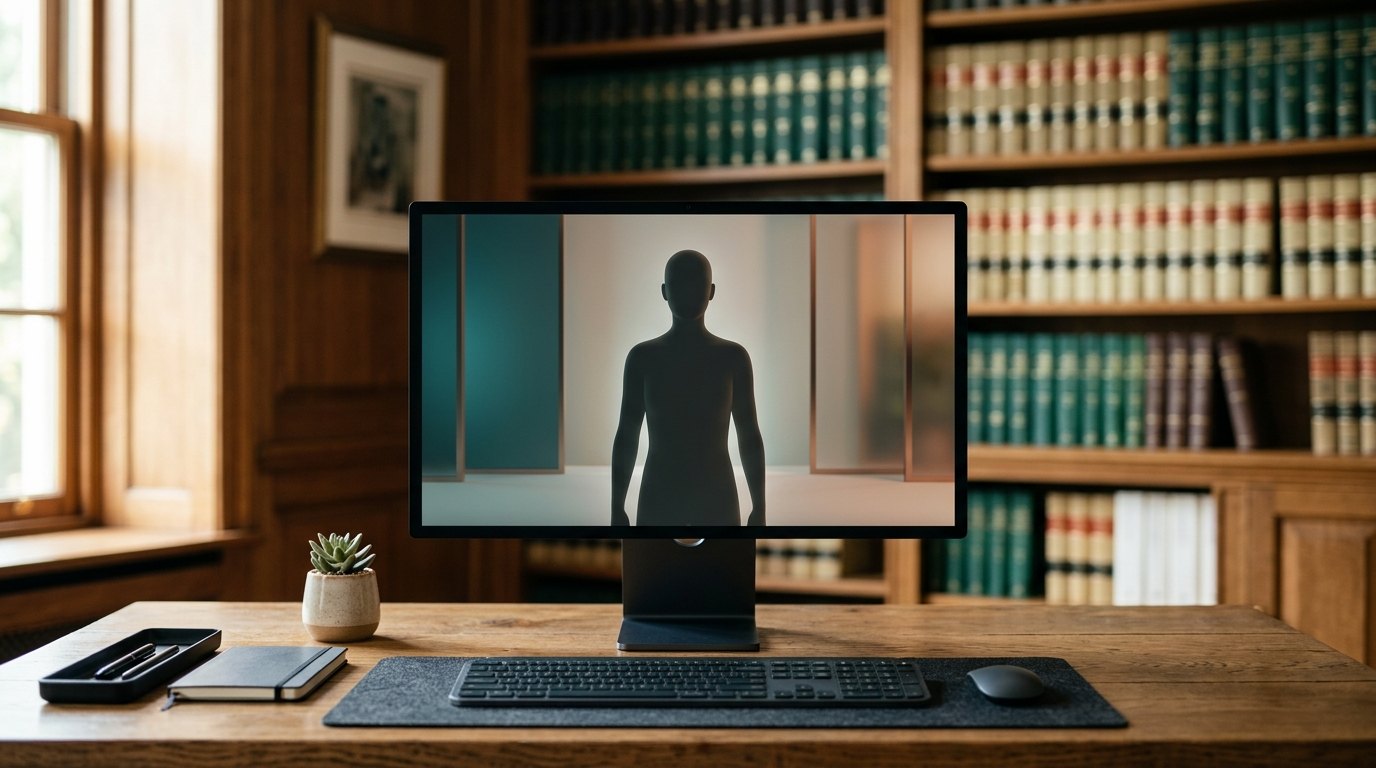 Avatar de IA no jurídico: quando usar um apresentador gerado