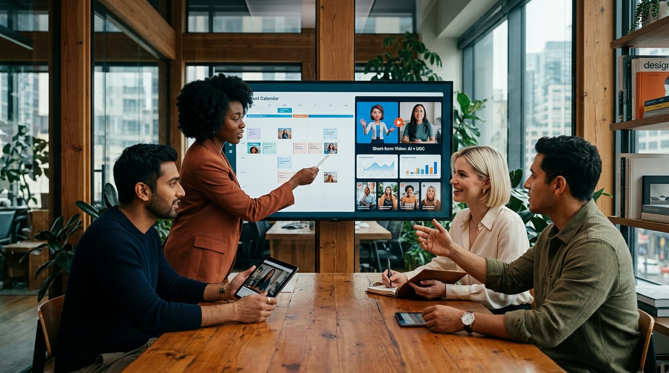 Avatares de IA e UGC: o futuro do conteúdo para redes sociais