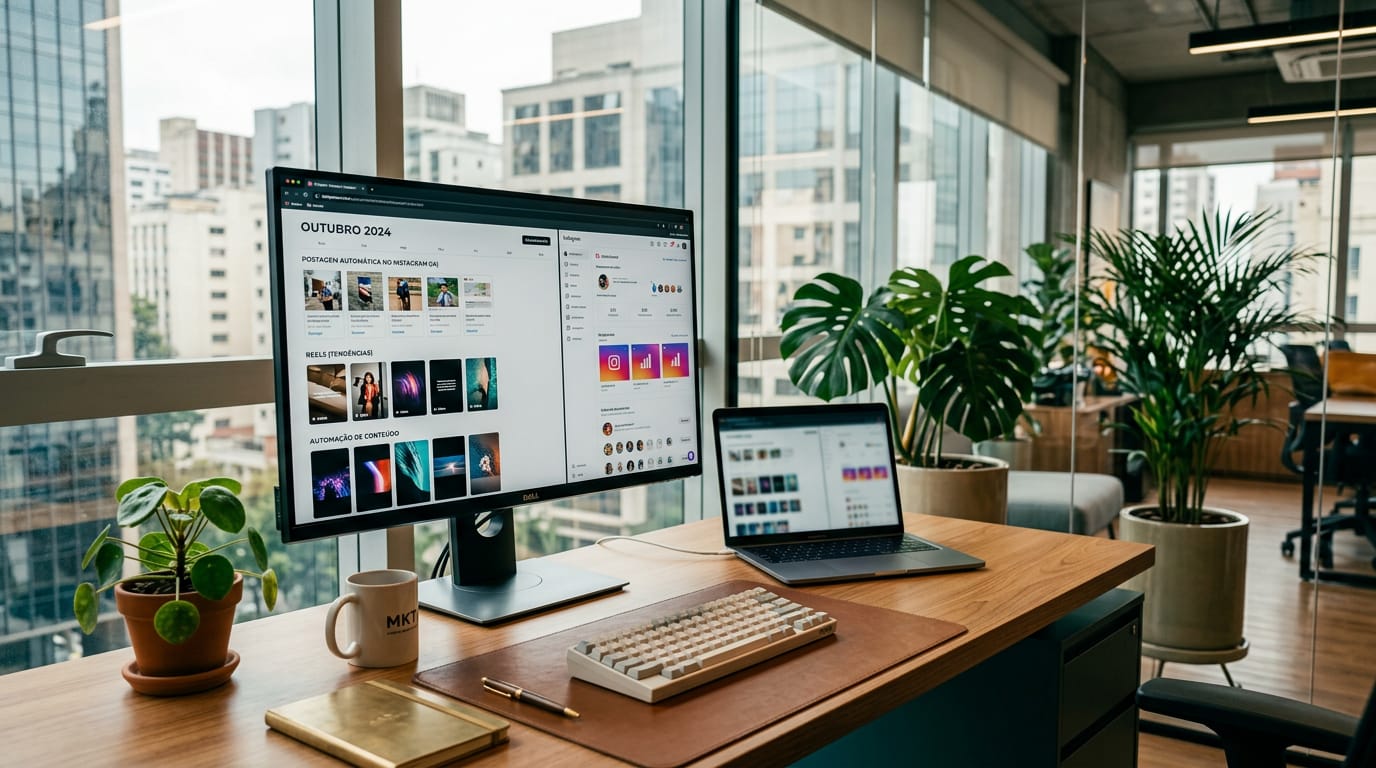 Postagem automática no Instagram: como integrar IA ao seu fluxo