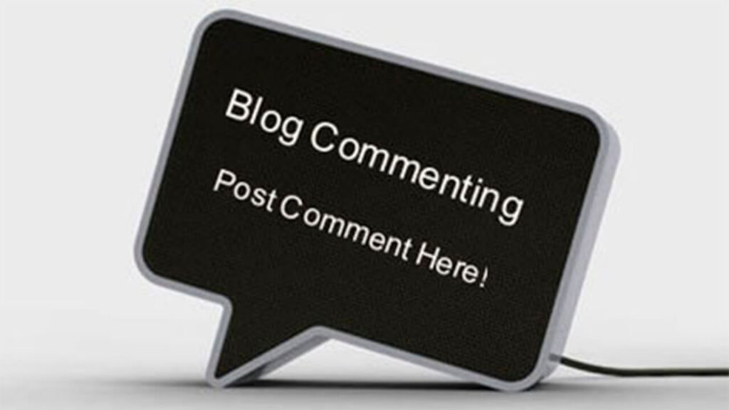 comentários de blog